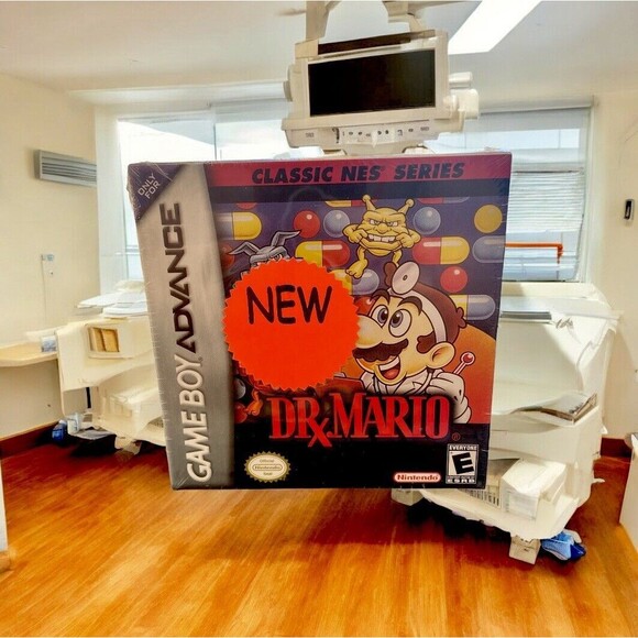 Dr. Mario:Classic NES Series Nintendo Game Boy Advance, GBA) Factory Sealed, New